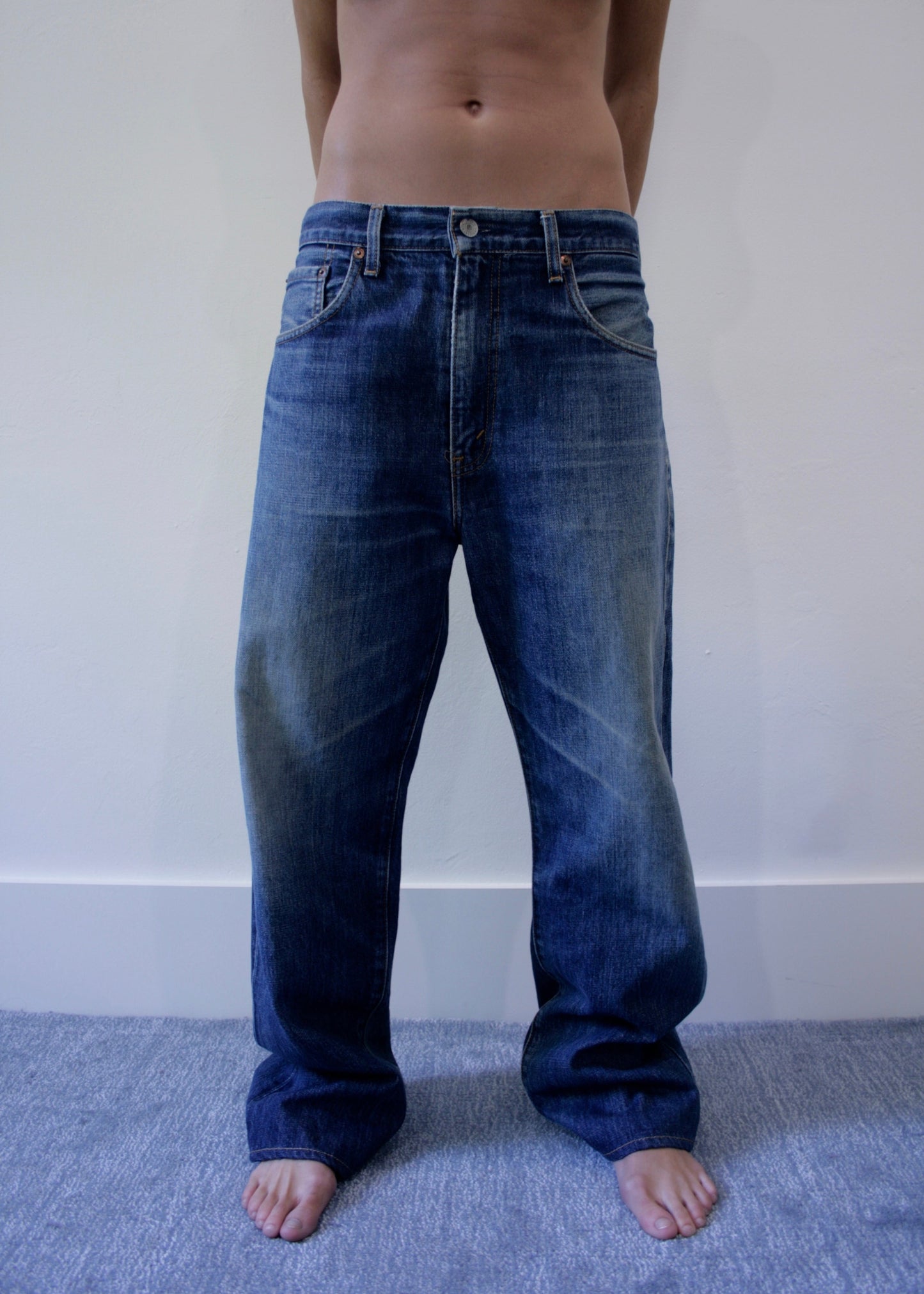 BR-08 Vintage Levi’s 502 Big E Selvedge
